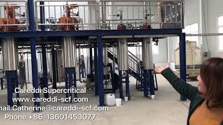 Large scale supercritical co2 extraction machine 300L-4500L for cannabis oil extraction