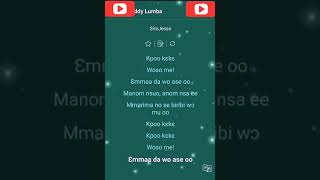 Daddy Lumba  Kpoo Kɛkɛ New Lyrics screenshot 3