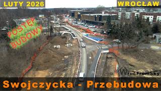 Reconstruction Of Swojczycka Street - Wrocław - February 2026 - Wrocław