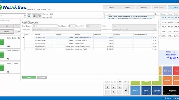 How to Apply Discount Coupon in POS Worrkbox [urdu]