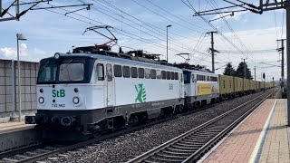 Zugverkehr/Trains at Pöchlarn 06.07.23