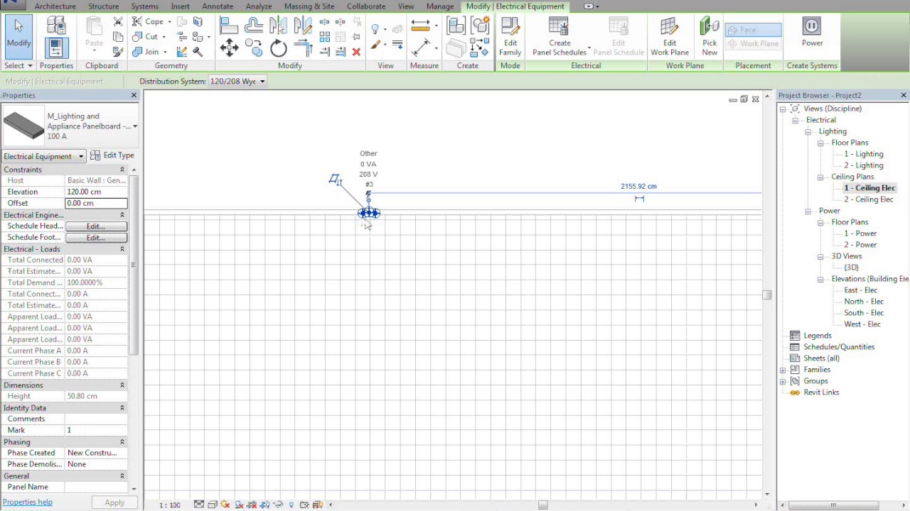 Revit mep electrical light malayalam tutorial YouTube