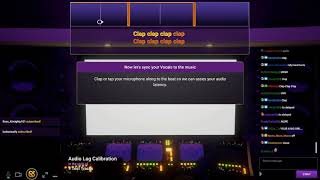just doing another clap test