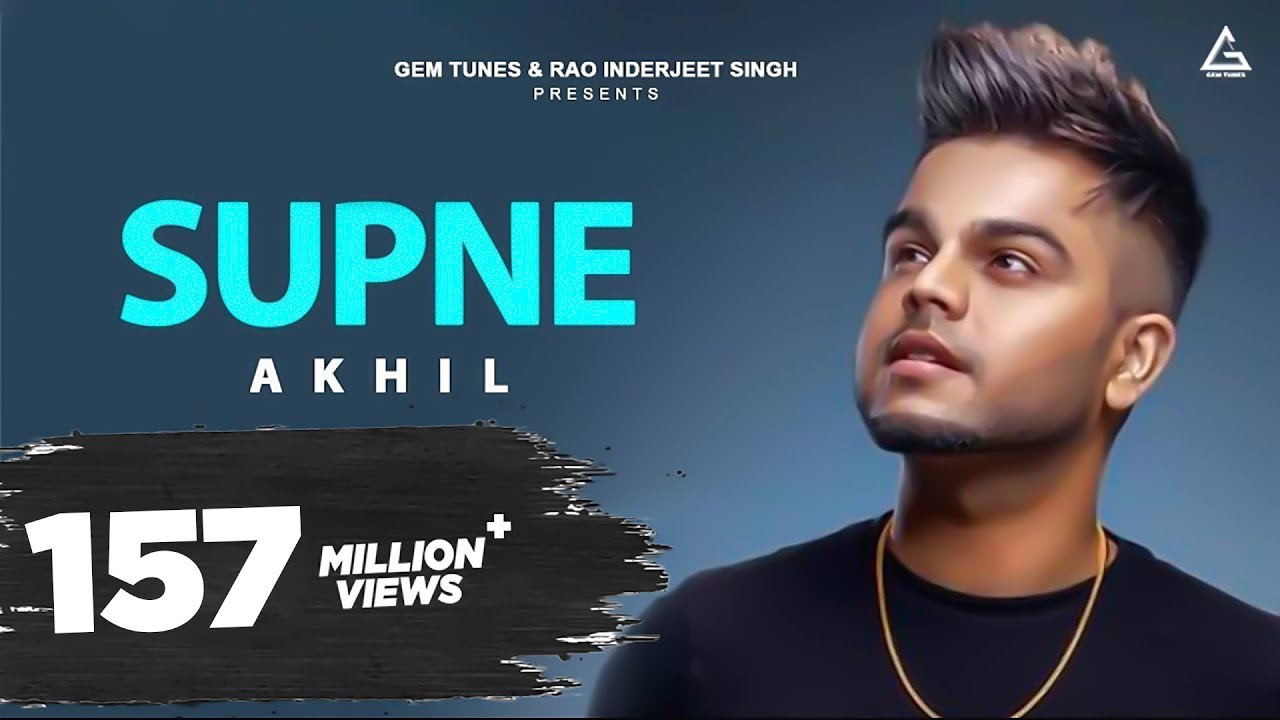 Supne  Akhil  Tanvi Nagi  New Punjabi Song