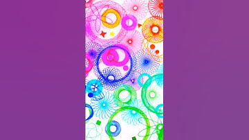 A spirograph is for drawing beautiful geometric patterns on a sheet of paper.