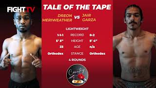Jair Garza vs  Dreon Meriweather @ FIGHT.TV screenshot 3