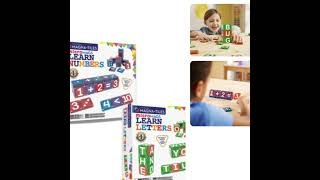 Magna-Tiles can help teach numbers too