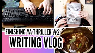 Finishing Murder She Texted draft 1! + Ivies final copies reaction & Instant Pot Cooking