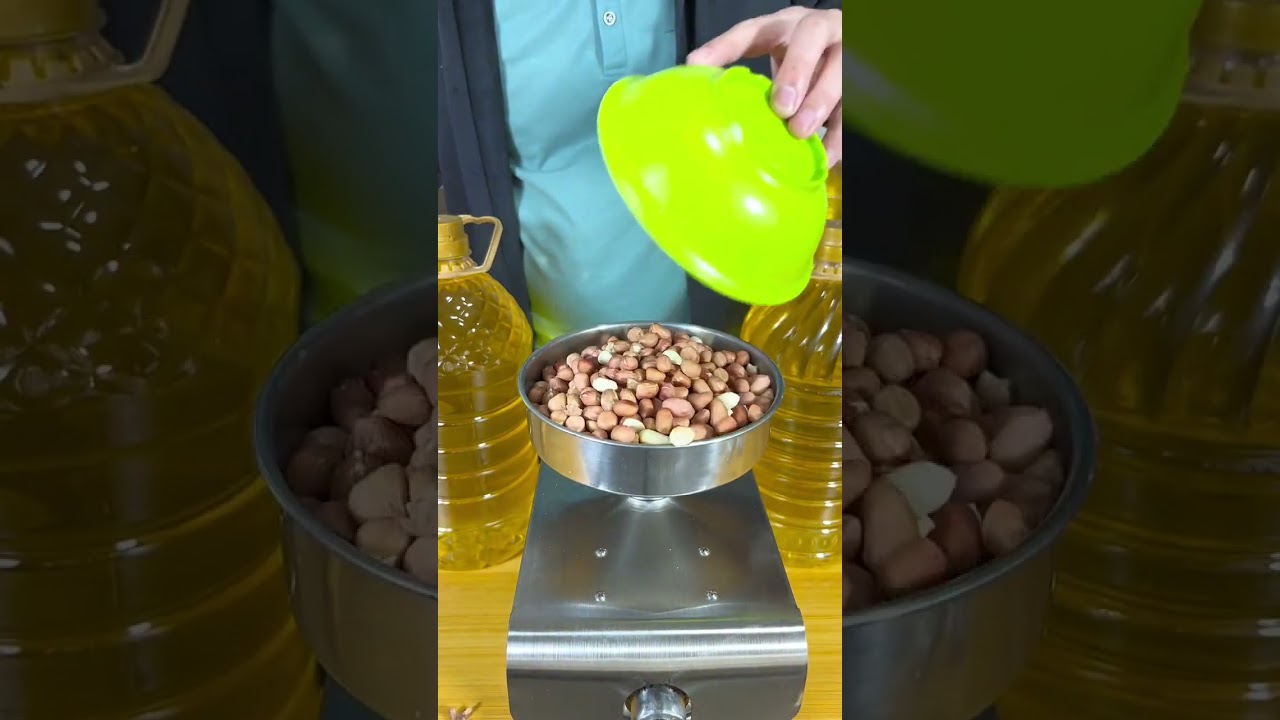 Из какого количества арахиса можно получить один килограмм арахисового масла?  Пресс для масла быто