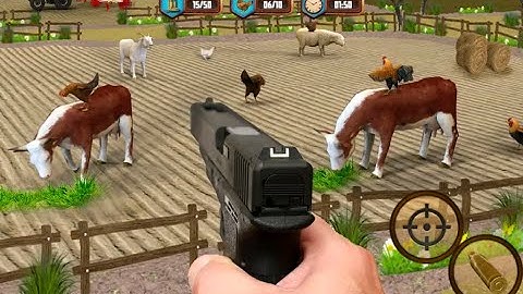 COCK & HEN Hunting - Fps Shooting Game Android Gameplay@xnelrofgaming