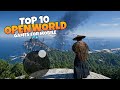 Top 10 Realistic Open World Games for Android &amp; iOS 2026 | High Graphics