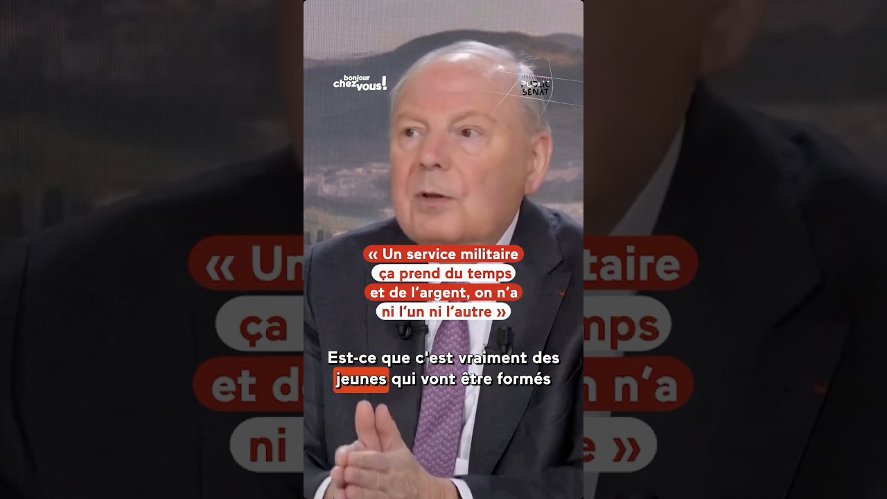 « Un service militaire ça prend du temps et de l’argent, on n’a ni l’un ni l’autre »