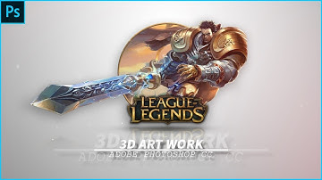 3D Abstract Artwork In Adobe Photoshop Cc - New Photoshop Tutorial 2018