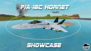 F\/A-18C Hornet Showcase || Roblox Plane Crazy