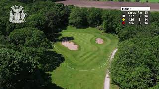 Newark Golf Club Hole 8 Flyover