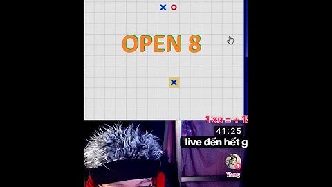 Thế open 8 trong truyền thuyết ! cờ caro #caro