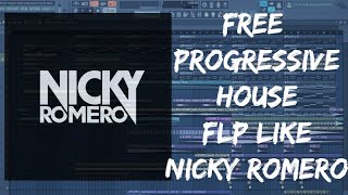 Free Progressive House Flp like Nicky Romero | FL STUDIO 12 (with samples and presets)