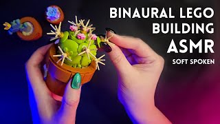 Lego ASMR 🌵 Building Tiny Lego Cacti With You 🌵 Binaural Soft Spoken Relaxation screenshot 5