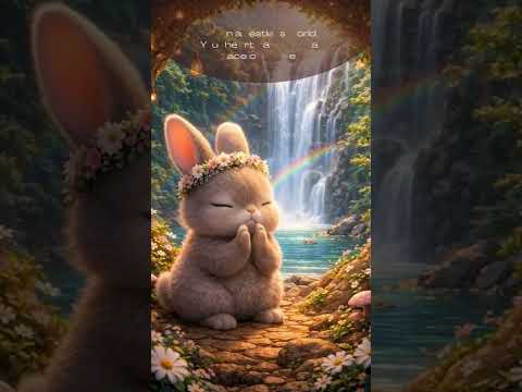 Cute Bunnies Ambience | Rest & Recharge #motivationalvideoshorts #restandrelaxation