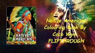 Native American Colouring Book By Coco Wyo FLIPTHROUGH