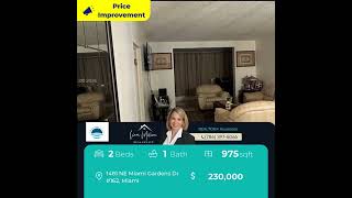 Check out this price reduced listing at 14 81 Northeast Miami Gardens Drive Unit 162, Miami Check out this price reduced listing at 14 81 Northeast Miami Gardens Drive Unit 162, Miami