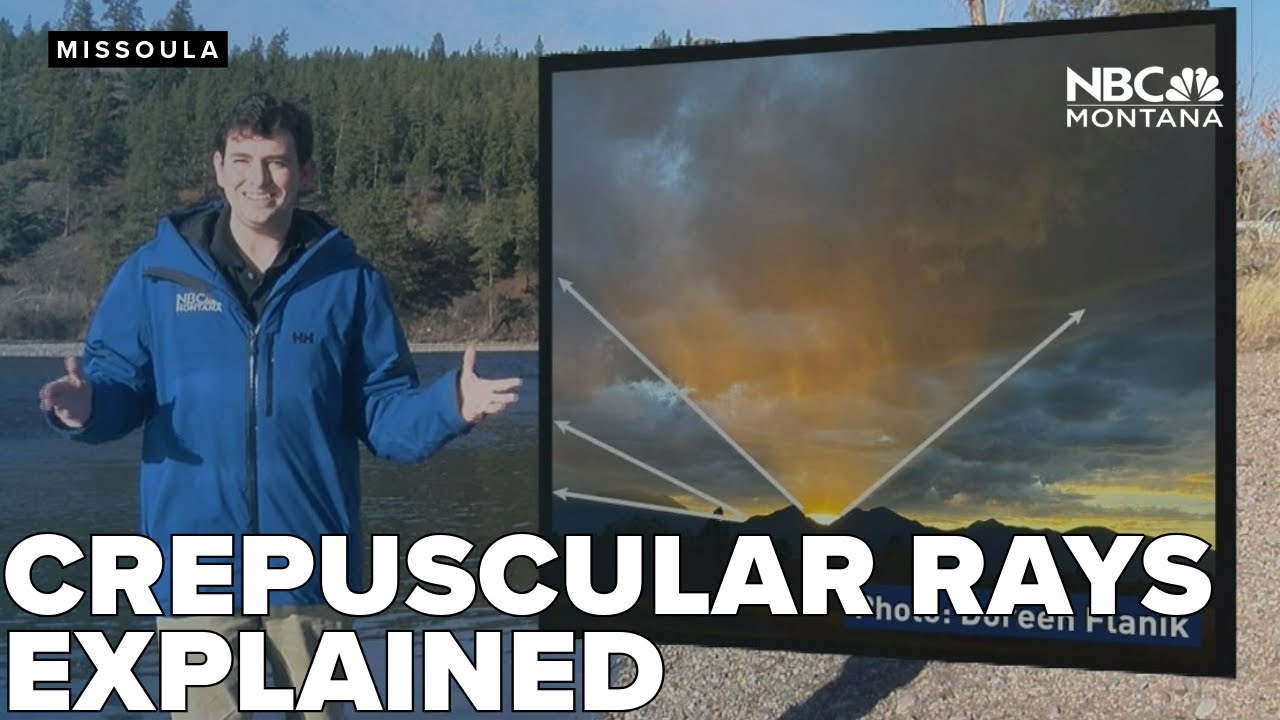 3D Weather: Shedding light on crepuscular rays