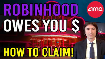 🔥 CLAIM MONEY FROM ROBINHOOD NOW! 🔥 - AMC Stock Short Squeeze Update