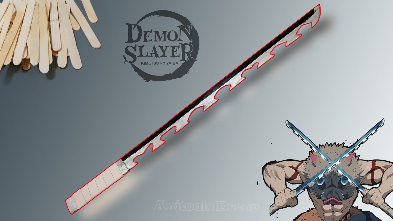 How to make inotsuke sword ⚔️ | DIY | At Home