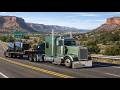 American Truck Simulator Realistic Driving | Kenworth W900 | Phoenix to Gallup | #ATS 1.58