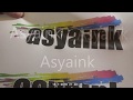 Asyaink Canon E414 Bitmeyen Kartuş Montajı (Çalışma Testi)