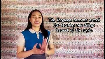 CONTENT BASED INSTRUCTION ♥️