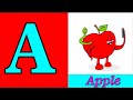 Phonics song  alphabet song  letter sounds  signing for babies chichoo tv  a to z alphabet