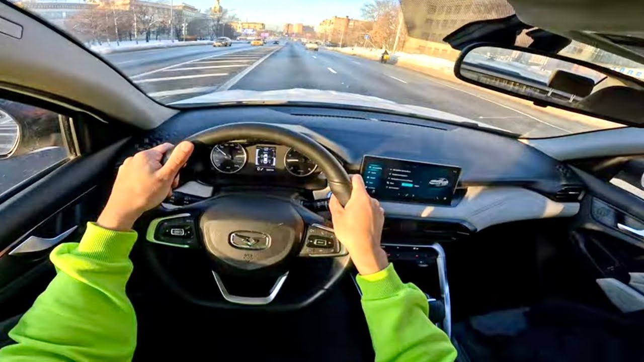 2024 Кайи Е5 1.5 турбо вариатор 147 л.с. | Тест драйв от первого лица | Обзор | Яндекс Драйв