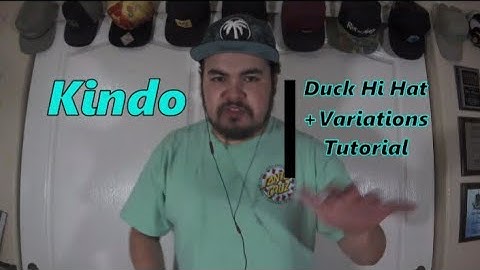 Tutorial#28 Duck Hi Hats + Variations | Kindo