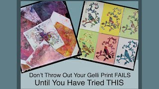 Información Don’t Throw Out Your Gelli Print FAILS Until You Have Tried THIS Noticias