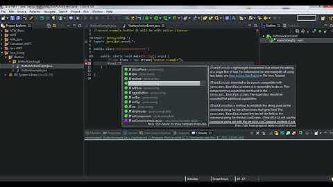 1. JButton Java Swing Tutorial without voice