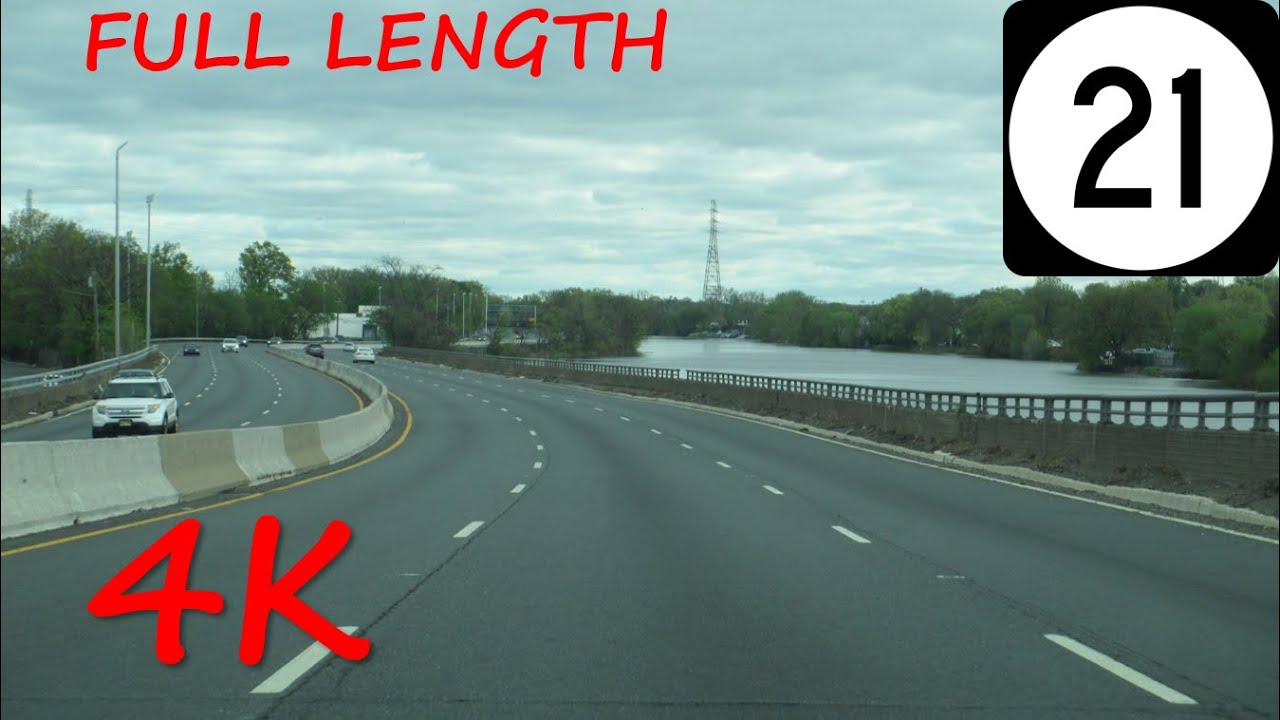 ⁴ᴷ NJ Route 21/McCarter Highway northbound [4K VIDEO] - YouTube