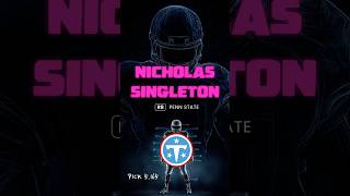 Nicholas Singleton Titans Rookie RB
