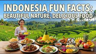 Indonesia Culture & Fun Facts: Beautiful Nature and Delicious Food