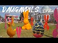 Latvija Daugavpils Даугавпилс на кануне Пасхи Очистка Пороховки на Химии