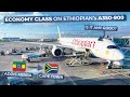 Tripreport  ethiopian airlines economy  addis ababa  cape town  airbus a350900