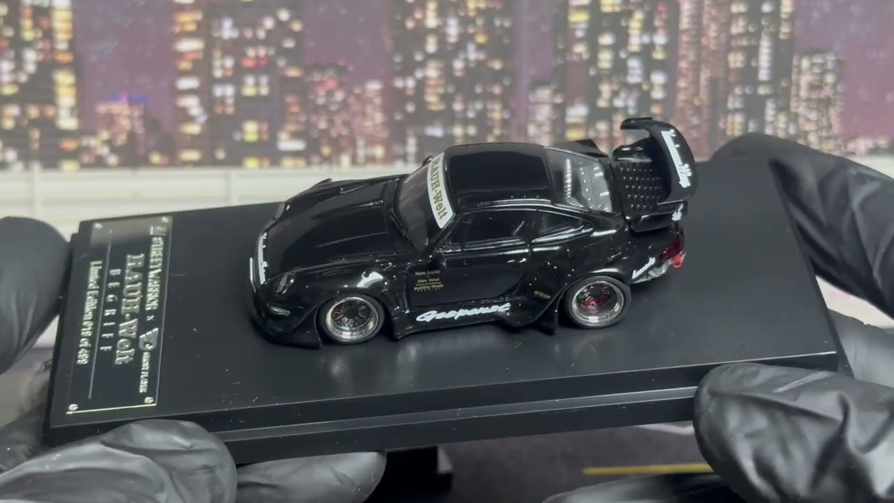 STREET WARRIOR 1/64 scale diecast RWB Porsche 993 