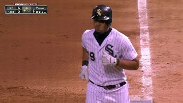 KC@CWS: Abreu tallies his 100th RBI of the year