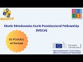 Marie Curie Postdoctoral Fellowship (MSCA PF): Eligibility, Salary & How to Apply