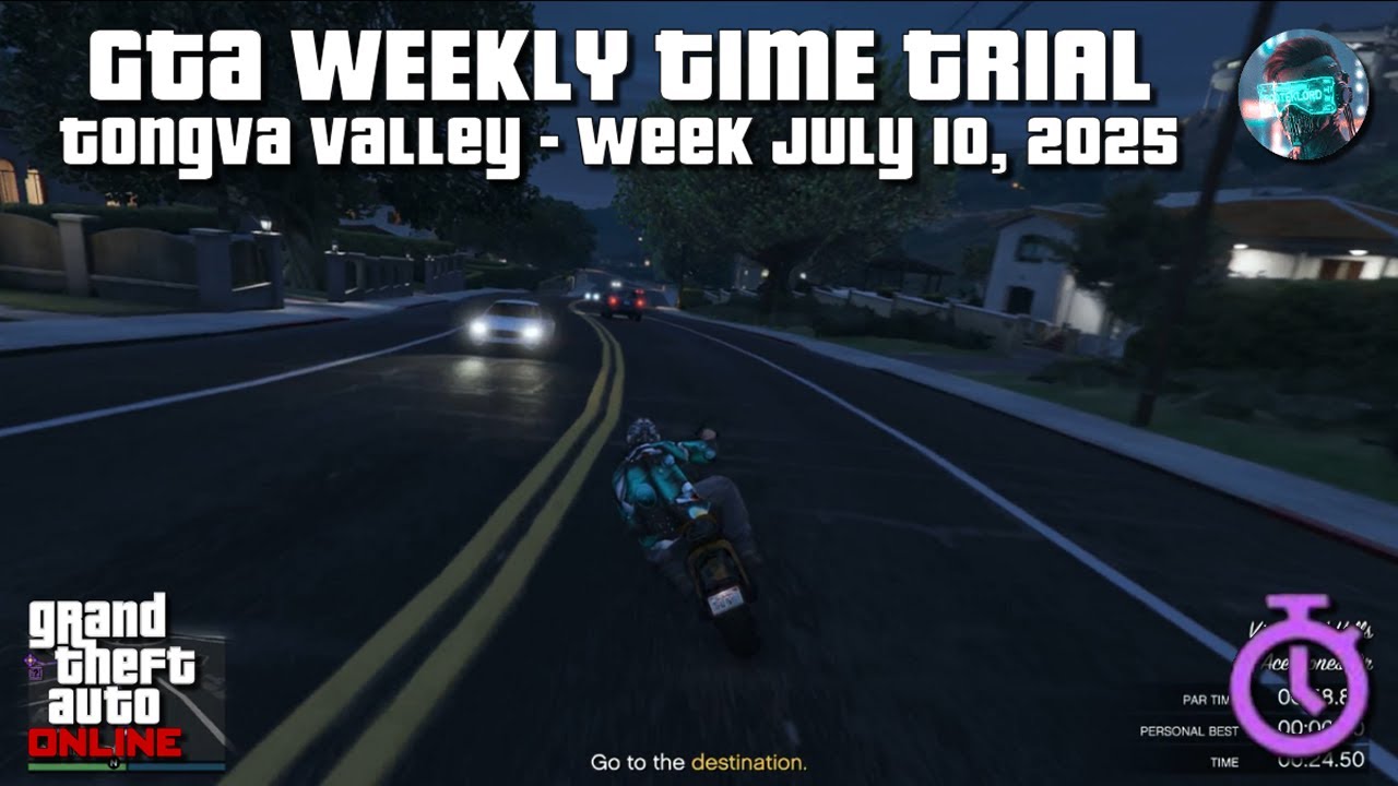 Weekly Time Trial - Tongva Valley - GTA Online - Week July 10, 2025