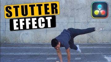 How to do STUTTER Effect in Davinci Resolve