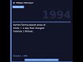 On This Day in F1 — 1994