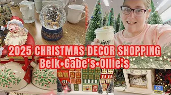 2025 CHRISTMAS DECOR SHOP WITH ME CHRISTMAS SHOPPING KIMI COPE