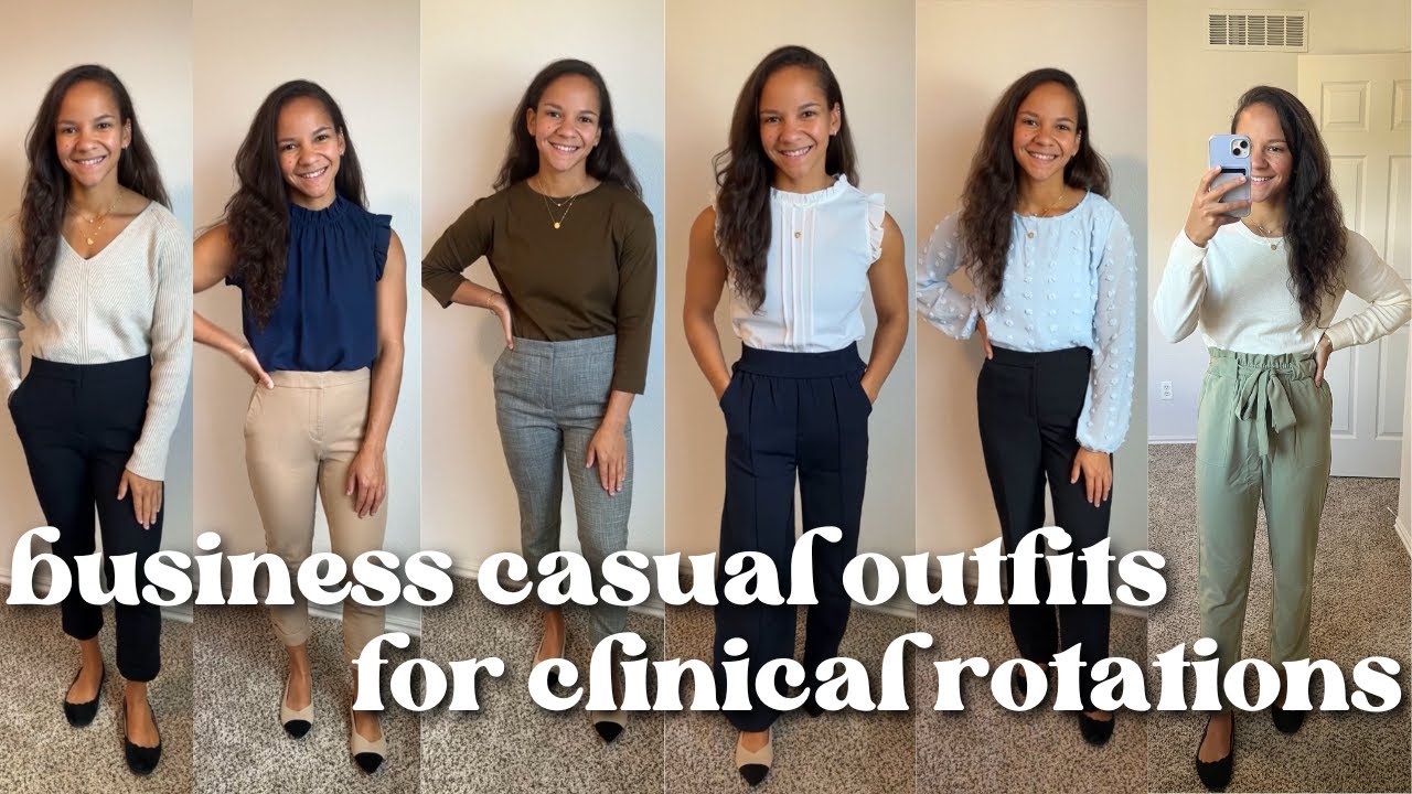 dressing the part for medical school & clinical rotations!