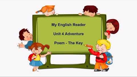 Class III My English Reader Poem - The Key